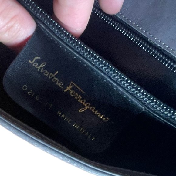 VTG Salvatore Ferragamo Leather Snakeskin Purse - Picture 13 of 16